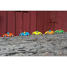 Wooden Pull Back Race Cars (assorted)