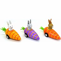 Pull Back Bunny Carrot Racer (assorted)