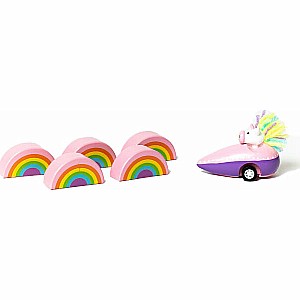 Bowling Game: Unicorns & Rainbows