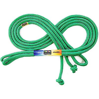 16' Green Rainbow Jump Rope