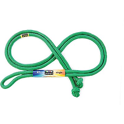 8' Green Rainbow Jump Rope