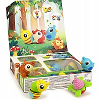 Lalaboom 5 in 1 Snap Beads Animals Gift Box 