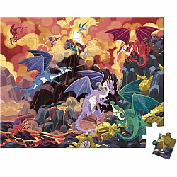 Puzzle - Fiery Dragons - 54 Pcs