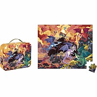 Puzzle - Fiery Dragons - 54 Pcs