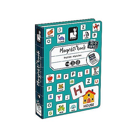 English Alphabet Magneti'Book