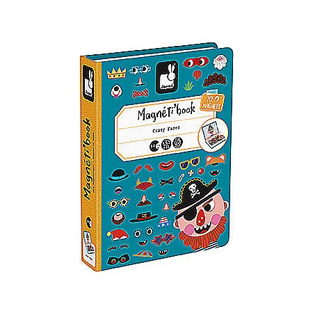 Boy'S Crazy Faces Magneti'Book