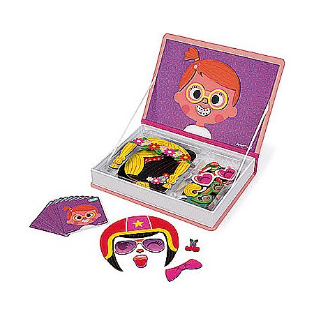 Girl'S Crazy Faces Magneti'Book