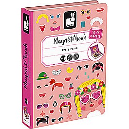 Girl'S Crazy Faces Magneti'Book