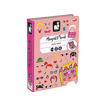 Girl'S Crazy Faces Magneti'Book