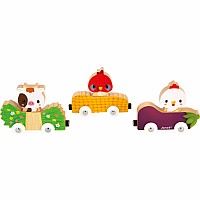 Farm Magnetic Animal Cars