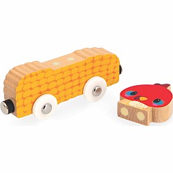 Farm Magnetic Animal Cars