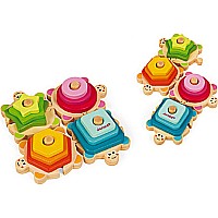 I Wood Stackable Turtles