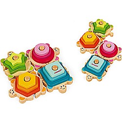I Wood Stackable Turtles