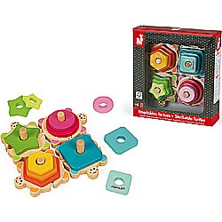 I Wood Stackable Turtles