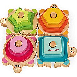 I Wood Stackable Turtles