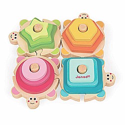 I Wood Stackable Turtles