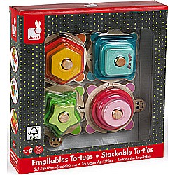 I Wood Stackable Turtles