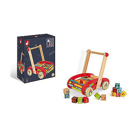 Tatoo Abc Buggy Cart - 30 Blocks