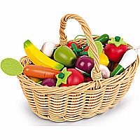 24 Pcs Fruits And Vegetables Basket