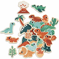 Dino - Dino Magnets - 24 Pieces