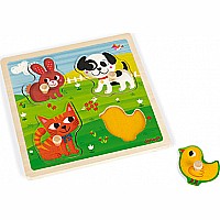 Tactile Puzzle "my First Animals"