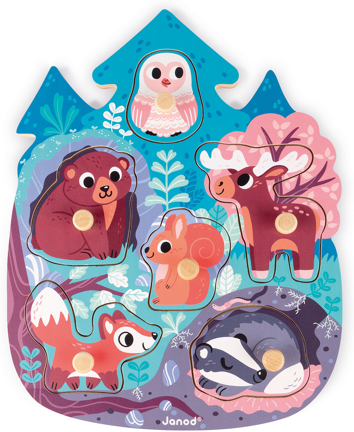happy forest Happy Forest Puzzle - Imagine That Toys