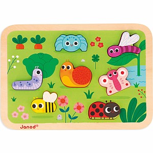 Chunky Wooden Garden Puzzle