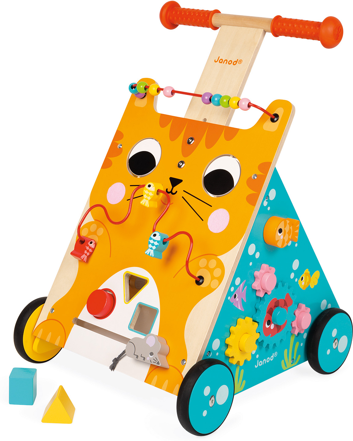 Multi-Activities Cat Baby Walker