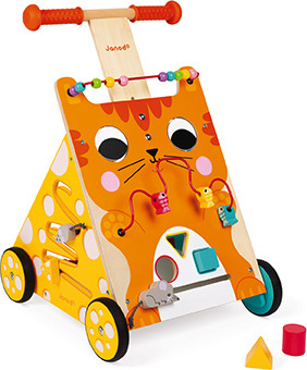 Multi-Activities Cat Baby Walker