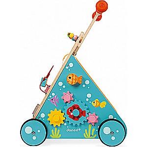 Multi-Activities Cat Baby Walker