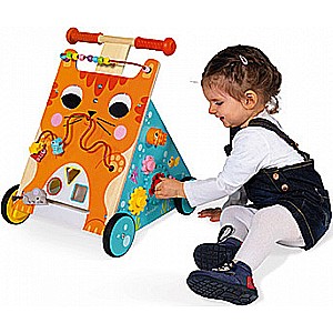 Multi-Activities Cat Baby Walker