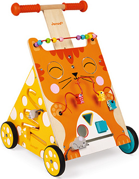 Multi-Activities Cat Baby Walker