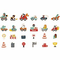 Car Magnets - 24 Pcs
