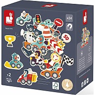Car Magnets - 24 Pcs