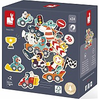 Car Magnets - 24 Pcs
