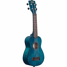 Blue Exotic Mahogany Soprano - Rosewood