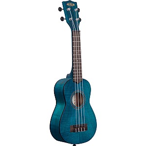 Blue Exotic Mahogany Soprano - Rosewood