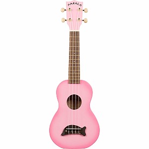 Kala Ukulele - Pink Burst Soprano Dolphin