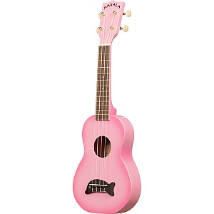 Kala Ukulele - Pink Burst Soprano Dolphin