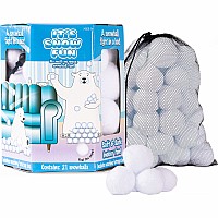 It's Snow Fun  - 21 pack Indoor Snowballs