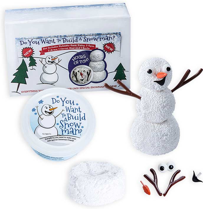 Do you want to build a snowman? Here's a kit you can purchase for a good  cause
