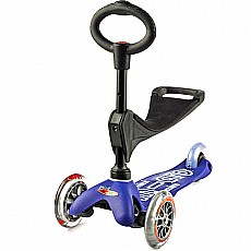 Mini 3in1 Deluxe Blue Scooter