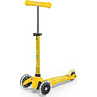 Mini Deluxe LED Yellow Scooter