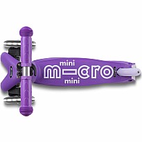 Micro Mini Foldable LED Scooter (Purple)