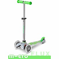 Micro Mini LED Scooter (Green Flux)