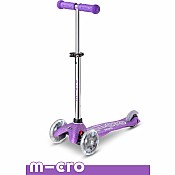 Micro Mini Glitter LED Scooter (Fairy Purple)