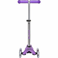 Micro Mini Glitter LED Scooter (Fairy Purple)