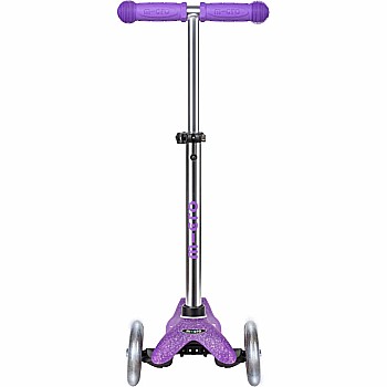 Micro Kickboard Deluxe Mini Glitter LED Scooter, Fairy Purple