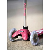 Micro Mini Glitter LED Scooter (Fairy Pink)