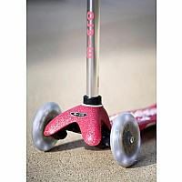 Micro Mini Glitter LED Scooter (Fairy Pink)